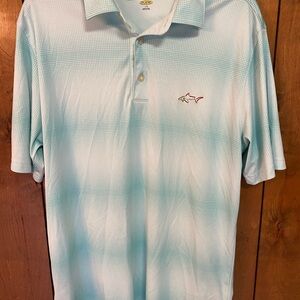 Greg Norman Collection Aqua Polo Shirt